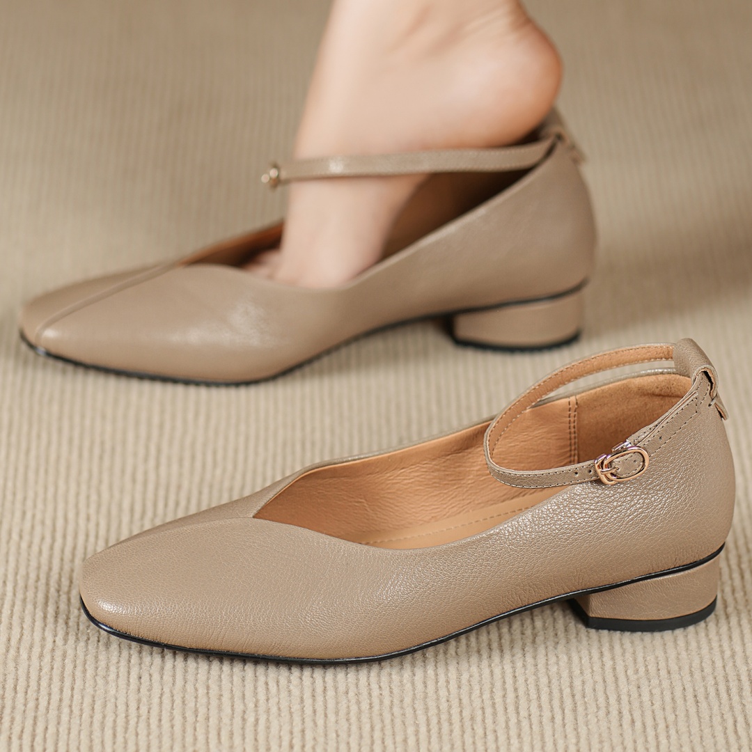 Women'S Shoes Quality - danxuefei women's sheepskin square toe ankle