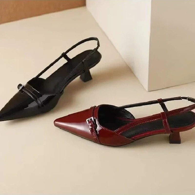 Women'S Shoes Quality - Women Sandals Fashion Pointed Low Heels