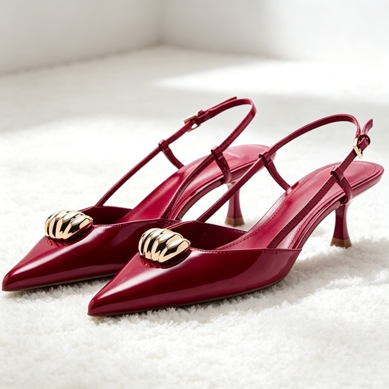 Women Shoes Branded - Luxury Brand Designer Pointed Toe Sandals