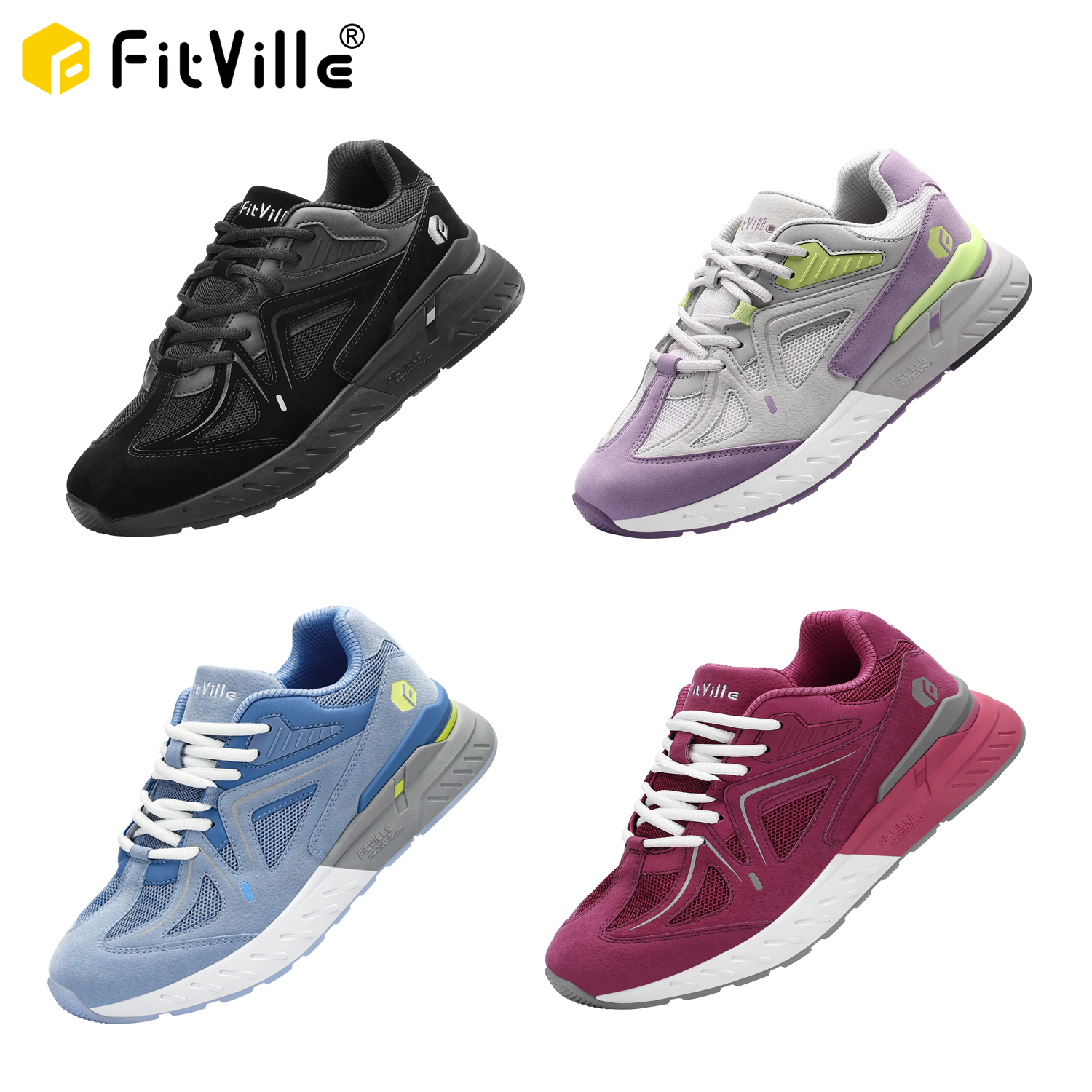 FitVille Women's Walking Shoes - Women'S Shoes In Wide Width review and price