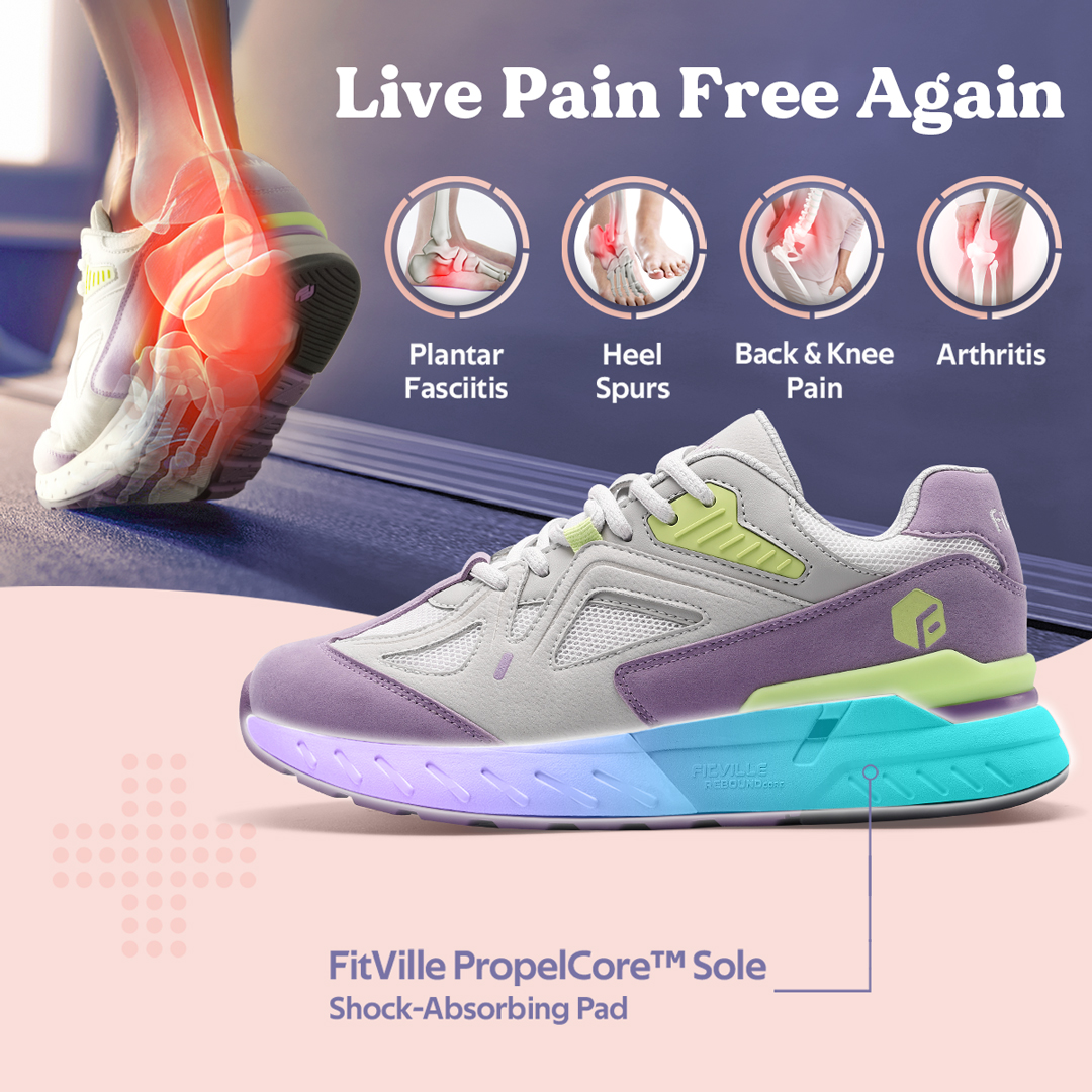 FitVille Women's Walking Shoes - Women'S Shoes In Wide Width review and price