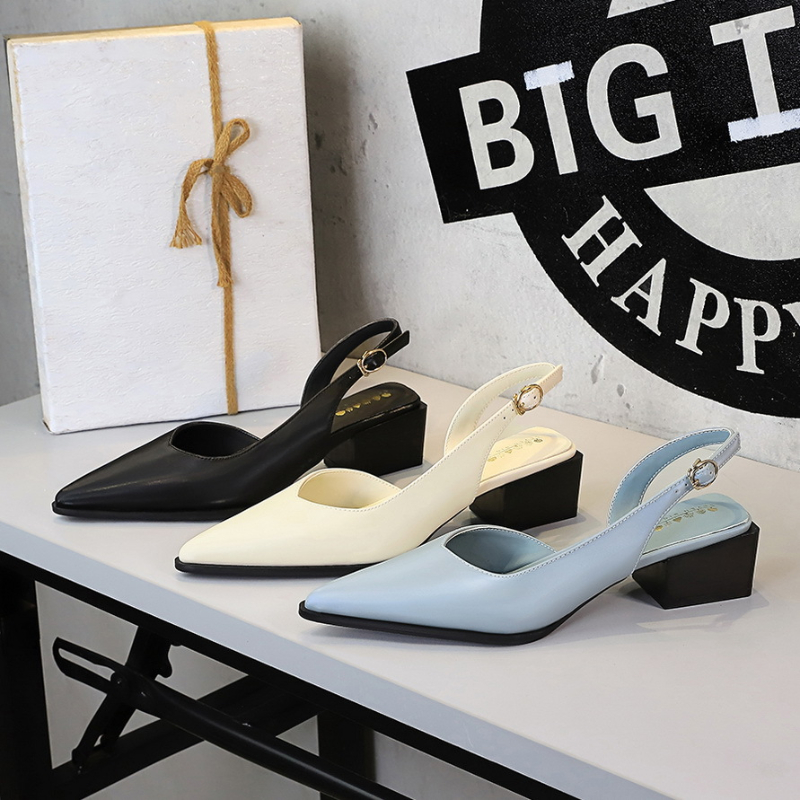 Pointed Toe Back Tripod Strap  - Women'S Shoes Quality review and price