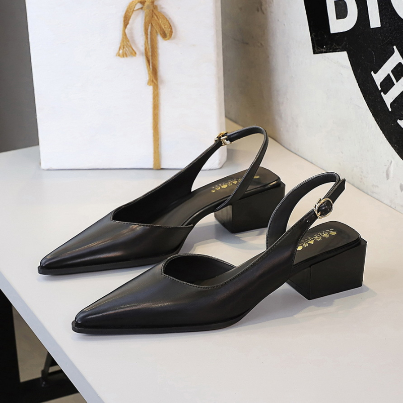 Pointed Toe Back Tripod Strap  - Women'S Shoes Quality review and price