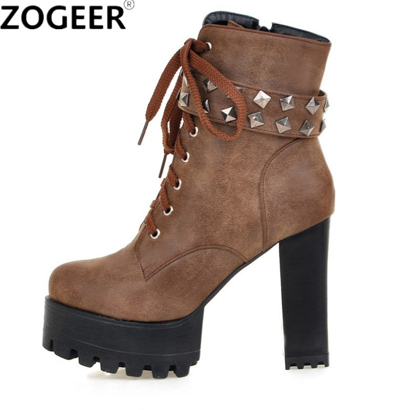 Fashion Women Ankle Boots Plat - Women'S Shoes Big Feet review and price