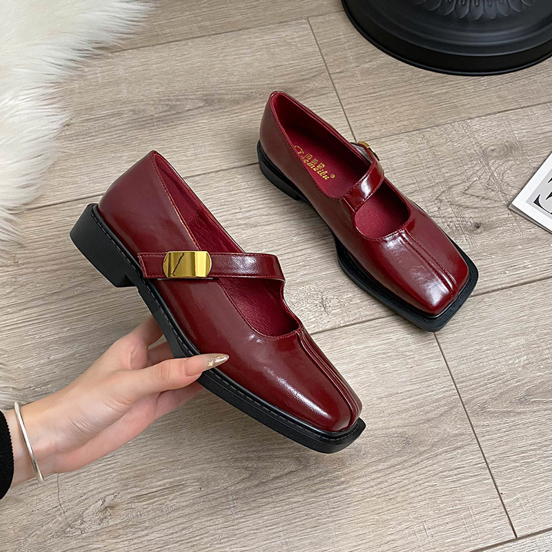 French Style Square Toe Low He - Women'S Shoes Quality review and price