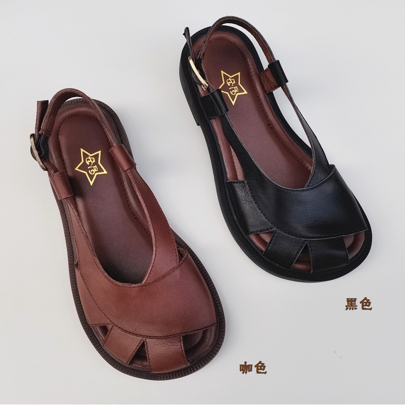 Careaymade-Genuine Leather wid - Women'S Shoes Big Feet review and price