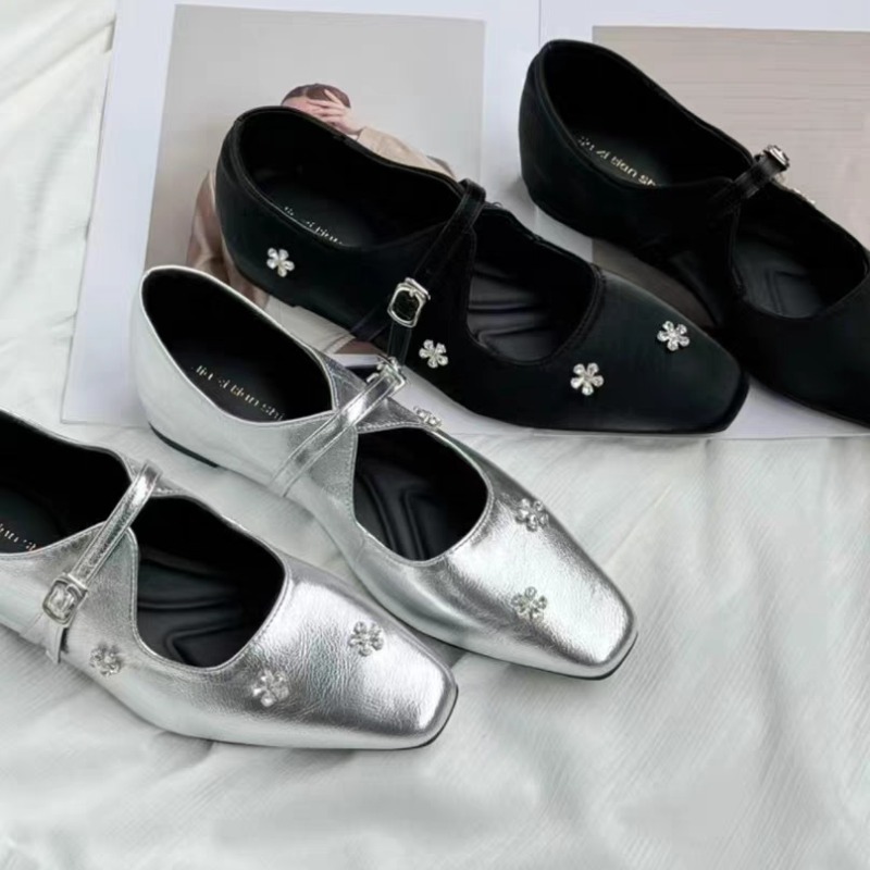 Square Toe Women Flats Loafers - Women Shoes Branded review and price