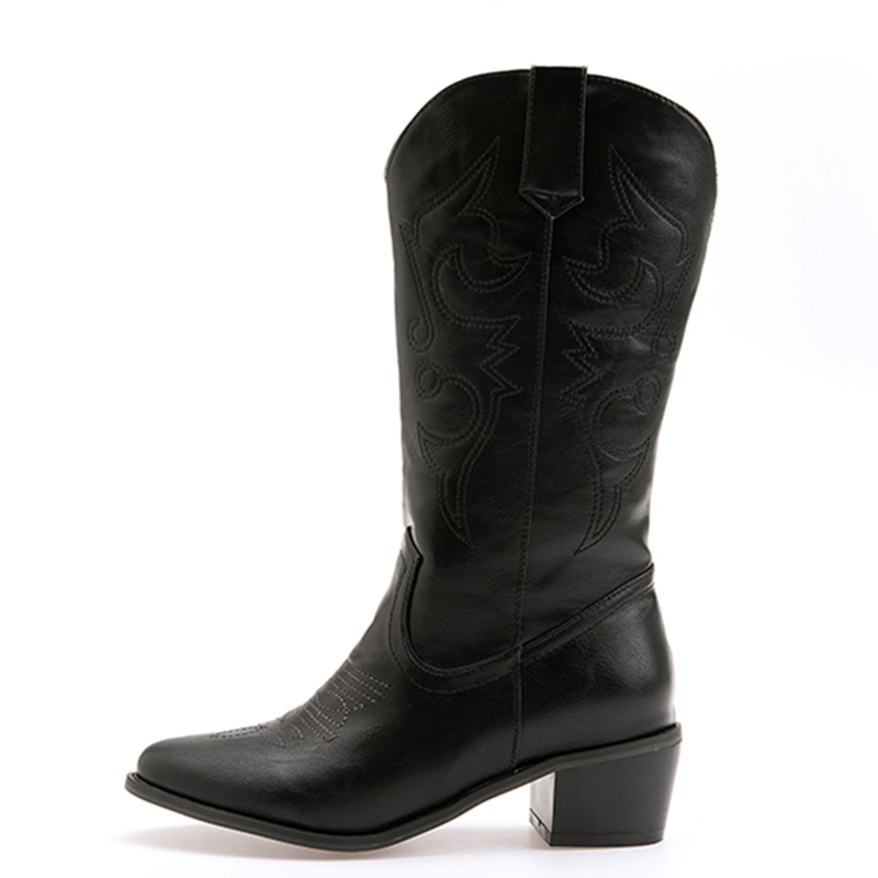 Classic Mid-calf Boots Women F - Women'S Shoes Big Feet review and price