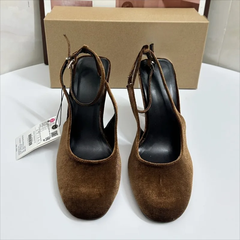 Retro Brown Suede Summer Women - Women Shoes Branded review and price